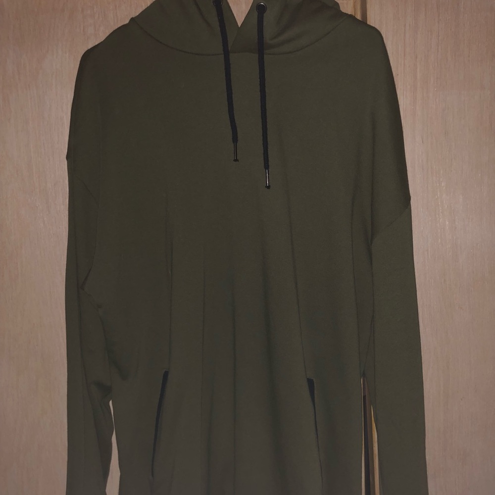 Olive green hoodie
